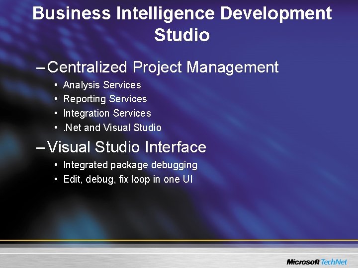 Whats NEW in SQL 2005 Integration Services Matthew