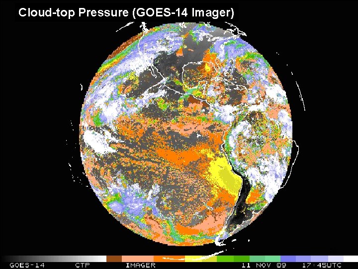 Cloud-top Pressure (GOES-14 Imager) 26 