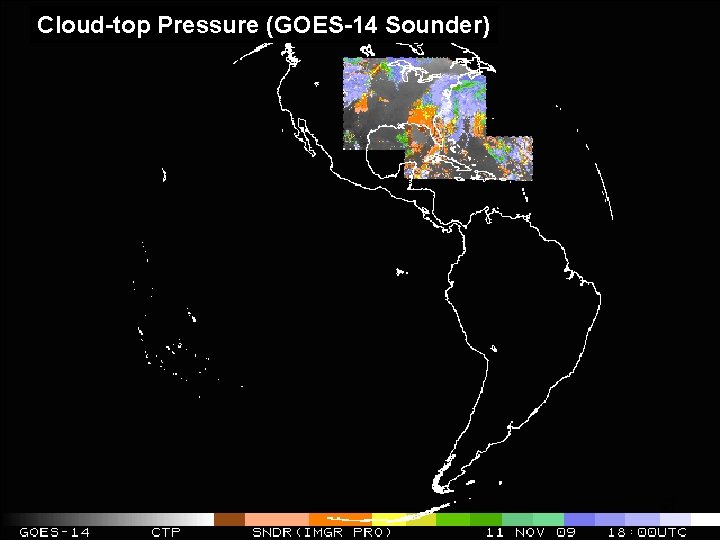 Cloud-top Pressure (GOES-14 Sounder) 27 