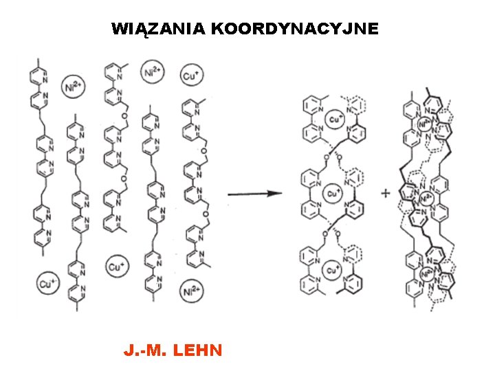 WIĄZANIA KOORDYNACYJNE J. -M. LEHN 