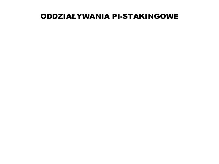 ODDZIAŁYWANIA PI-STAKINGOWE 