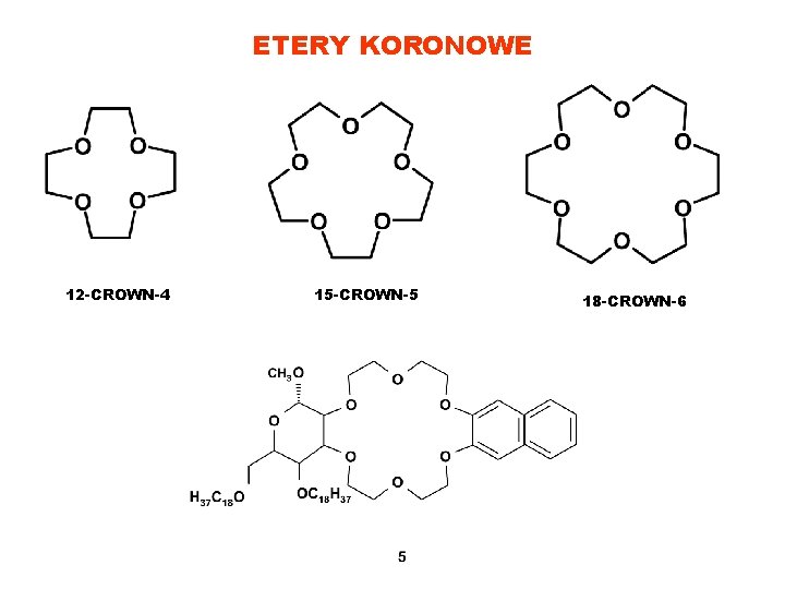 ETERY KORONOWE 12 -CROWN-4 15 -CROWN-5 18 -CROWN-6 