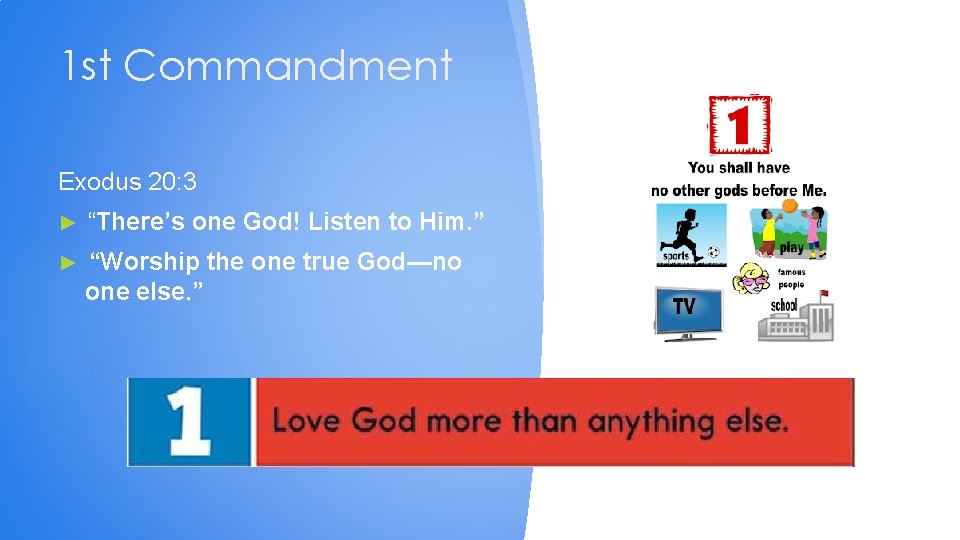 10 Commandments PRESENTED BY CHERRIE BETAUDIER NORTH AREA