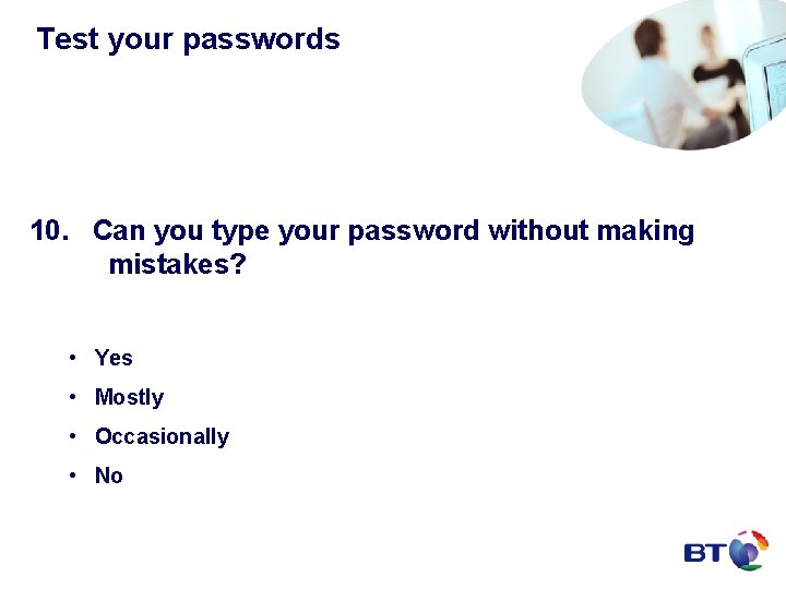 Test Password Prompt 13 Unlucky for some or how to test