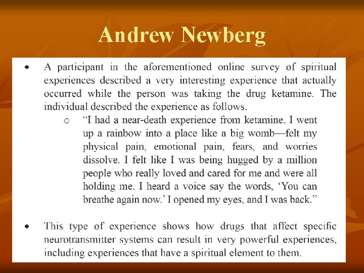 Andrew Newberg 