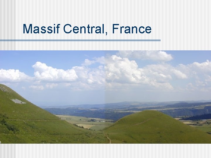 Massif Central, France 