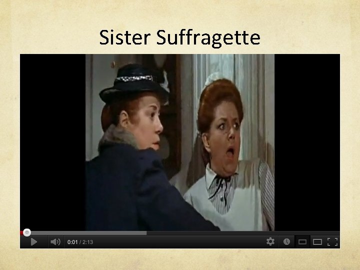 Sister Suffragette 