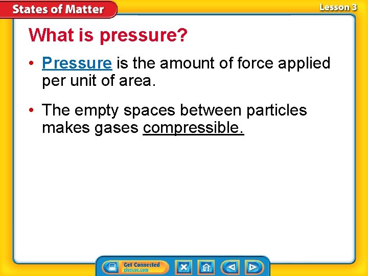 What is pressure? • Pressure is the amount of force applied per unit of