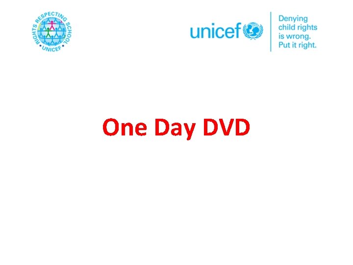 One Day DVD 