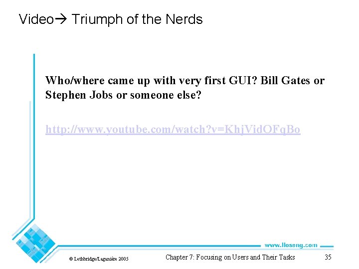 Video Triumph of the Nerds Who/where came up with very first GUI? Bill Gates