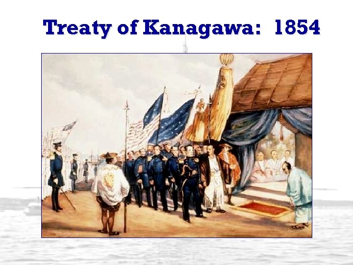 Treaty of Kanagawa: 1854 