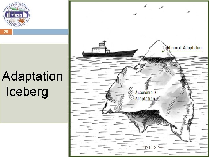 29 Adaptation Iceberg 2021 -09 -17 