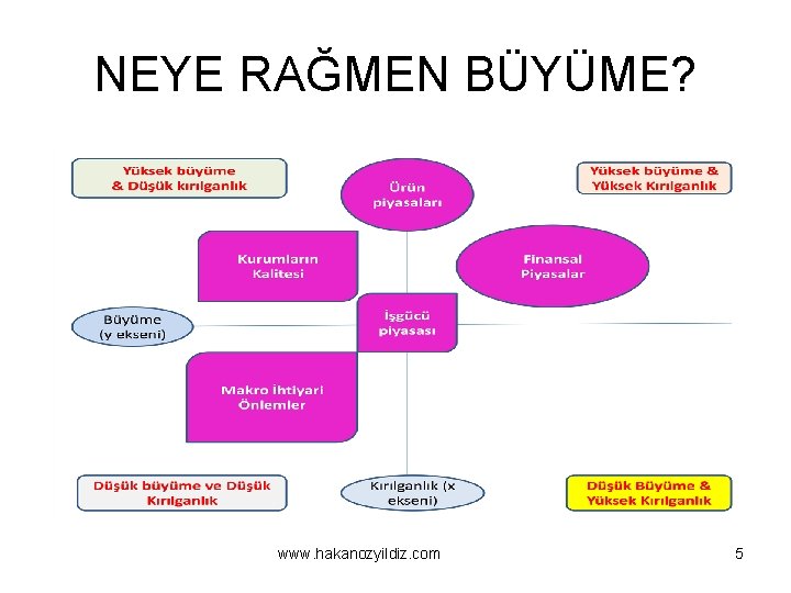 NEYE RAĞMEN BÜYÜME? www. hakanozyildiz. com 5 