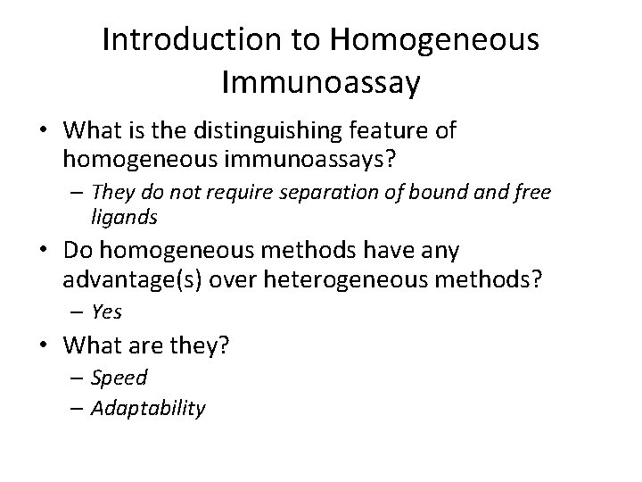 Principles of Immunochemical techniques Used in Clinical Chemistry