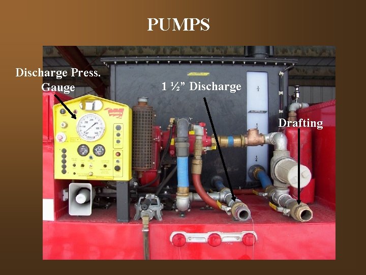 PUMPS Discharge Press. Gauge 1 ½” Discharge Drafting 