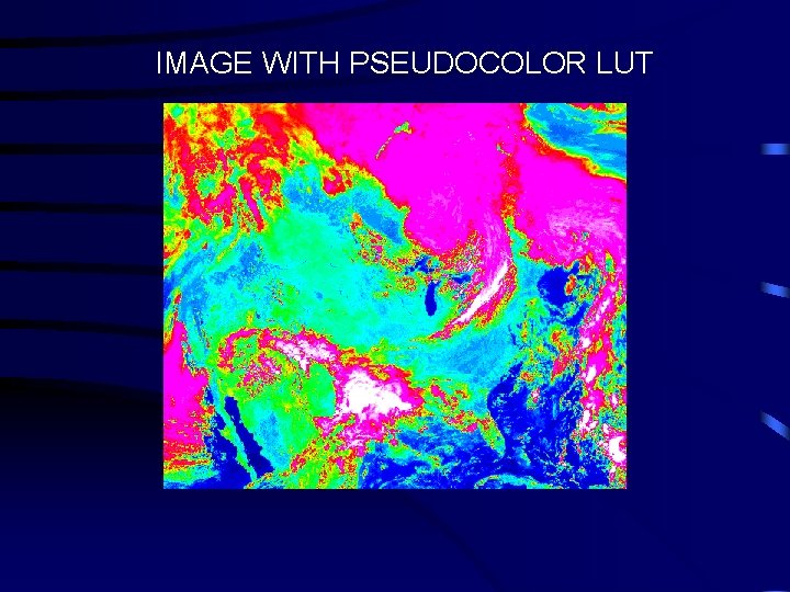 IMAGE WITH PSEUDOCOLOR LUT 