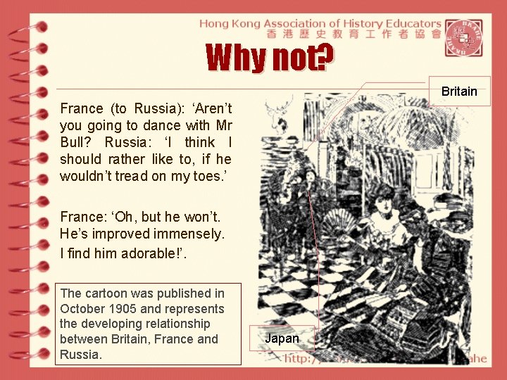 Why not? Britain France (to Russia): ‘Aren’t you going to dance with Mr Bull?