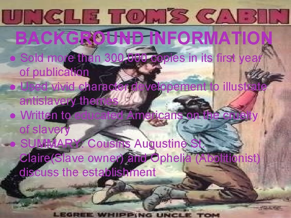 BACKGROUND INFORMATION ● Sold more than 300, 000 copies in its first year of