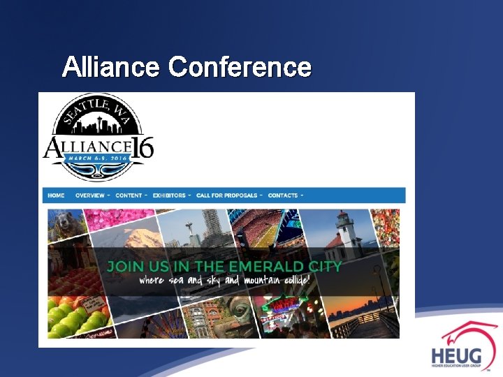 Alliance Conference 