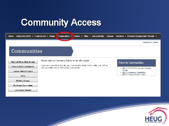 Community Access 