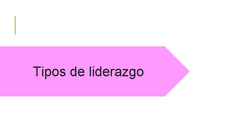 Tipos de liderazgo 