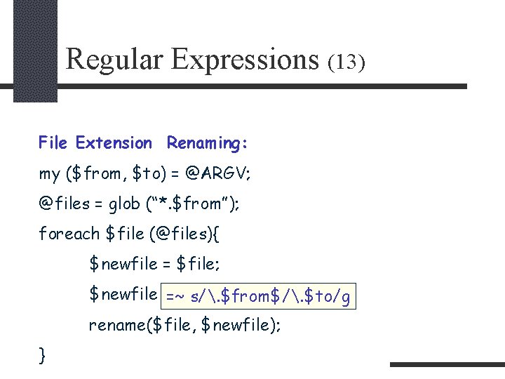 Regular Expressions Quantifiers a3 6 matches a repeated