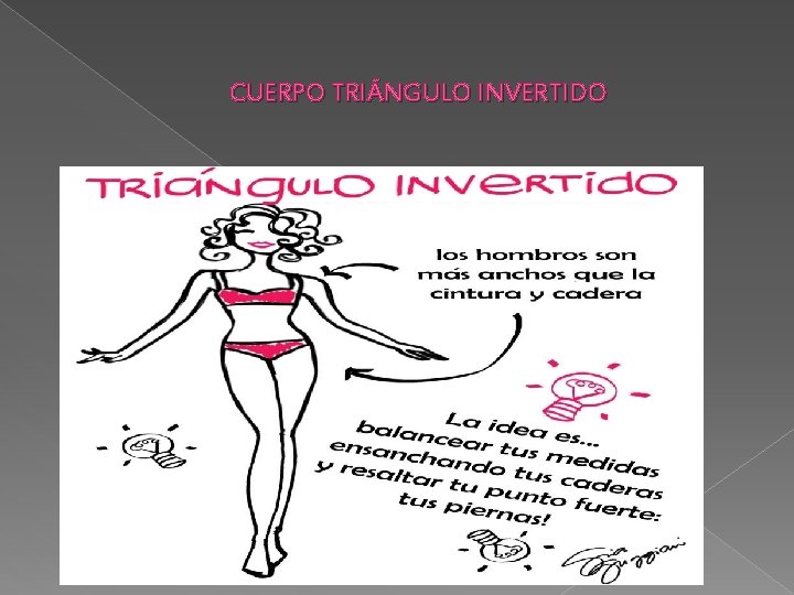 CUERPO TRIÁNGULO INVERTIDO 