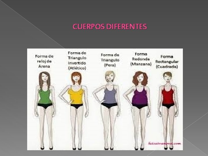 CUERPOS DIFERENTES 