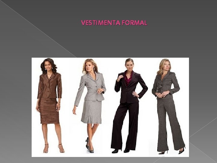 VESTIMENTA FORMAL 