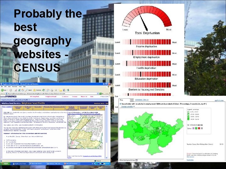 Probably the best geography websites CENSUS 