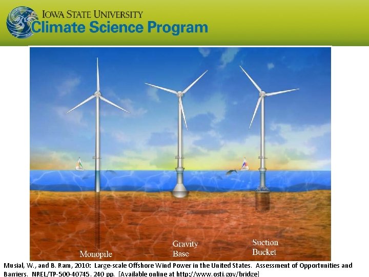 Musial, W. , and B. Ram, 2010: Large-scale Offshore Wind Power in the United