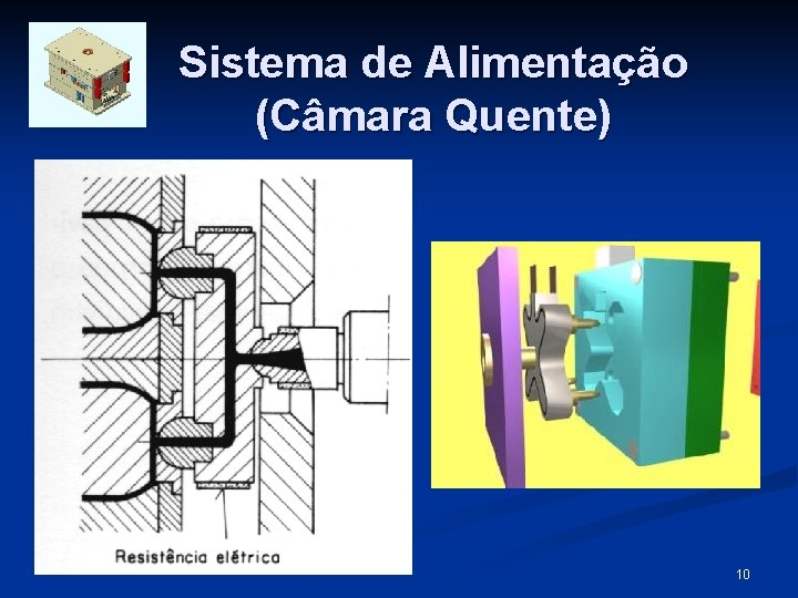 Sistema de Alimentação (Câmara Quente) 10 