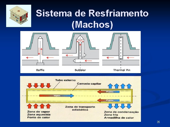 Sistema de Resfriamento (Machos) 35 