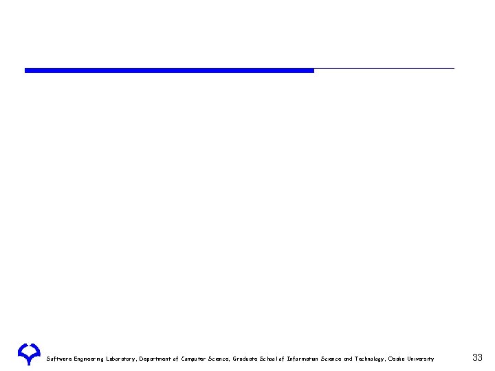Software Engineering Laboratory, Department of Computer Science, Graduate School of Information Science and Technology, Software Engineering Laboratory, Department of Computer Science, Graduate School of Information Science and Technology,