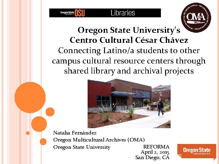 Oregon State University’s Centro Cultural César Chávez Connecting Latino/a students to other campus cultural