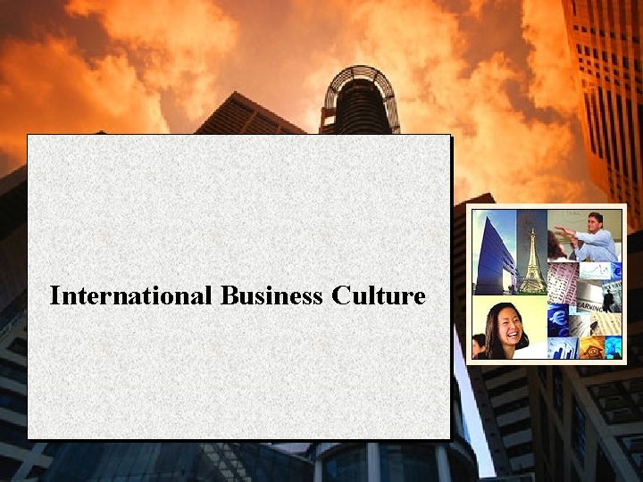 International Business Culture 