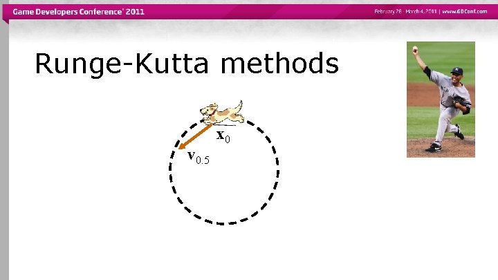 Runge-Kutta methods v 0. 5 x 0 