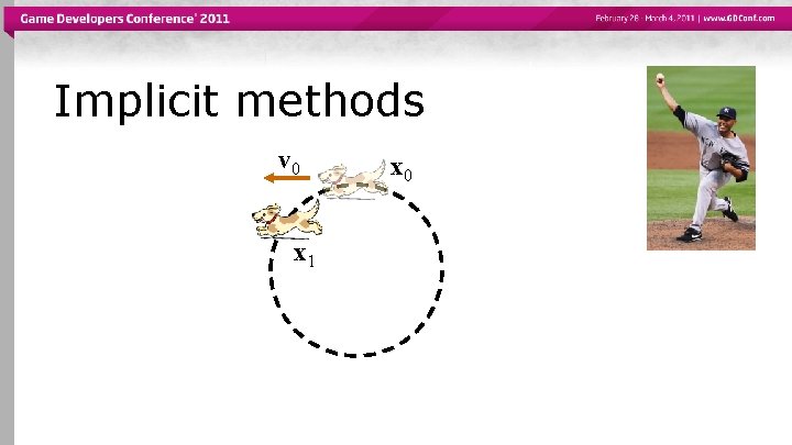 Implicit methods v 0 x 1 x 0 