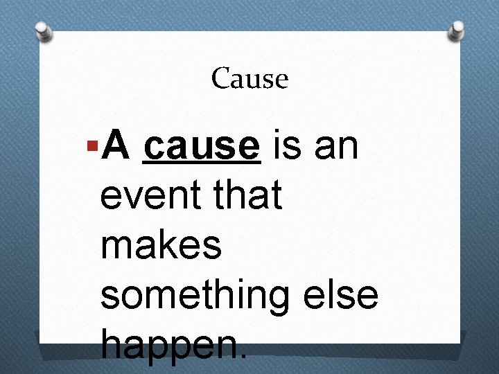 Cause and Effect Lesson Dangerous Crossing The Revolutionary