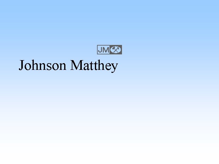 E Johnson Matthey 