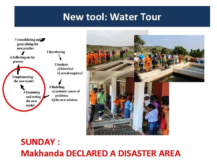 New tool: the Water Tour Implementing new model SUNDAY : Makhanda DECLARED A DISASTER
