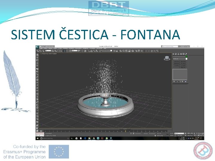 SISTEM ČESTICA - FONTANA 