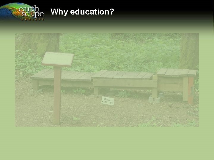 Why education? 