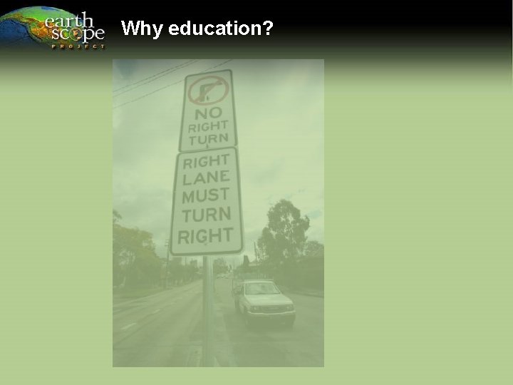 Why education? 