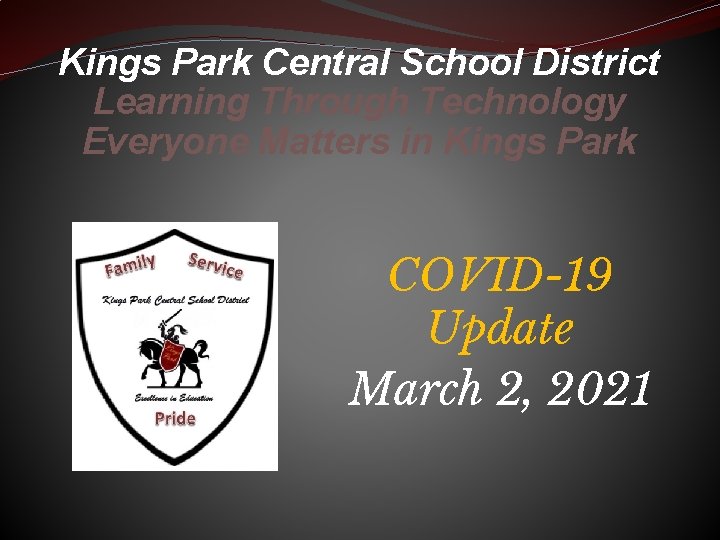 Kings Park Central School District Learning Through Technology