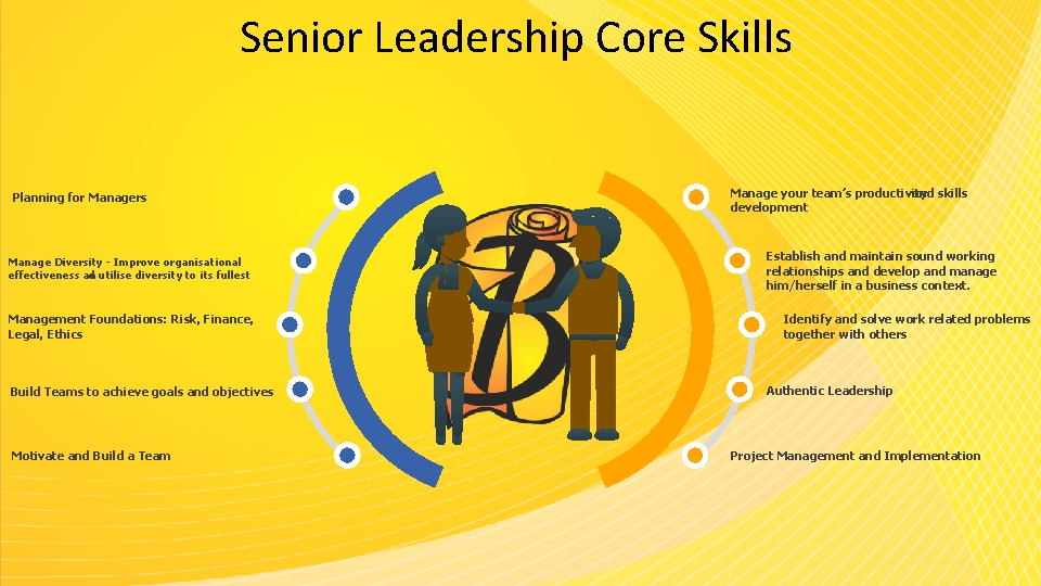 Senior Leadership Core Skills Planning for Managers Manage Diversity - Improve organisational effectiveness an