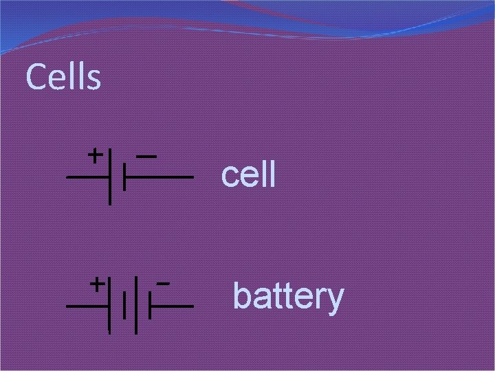 Cells cell battery 