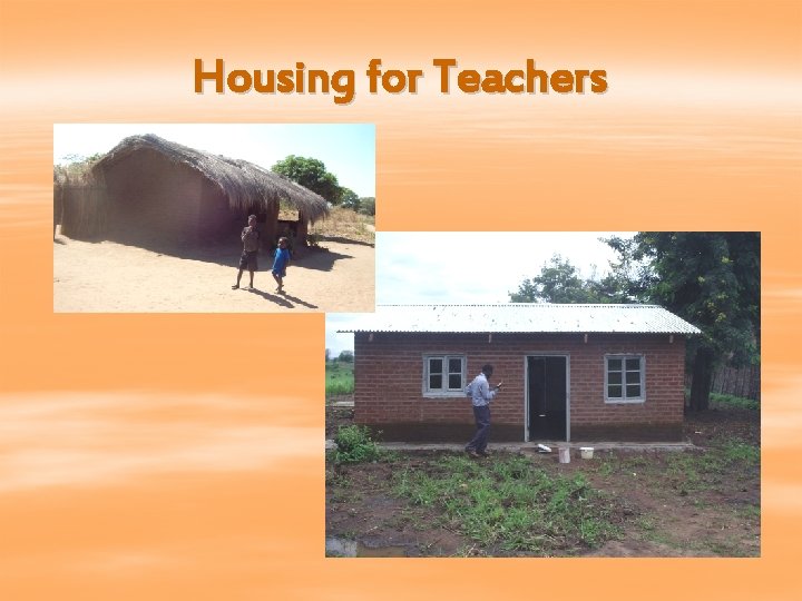 Housing for Teachers 