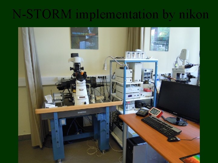 N-STORM implementation by nikon 