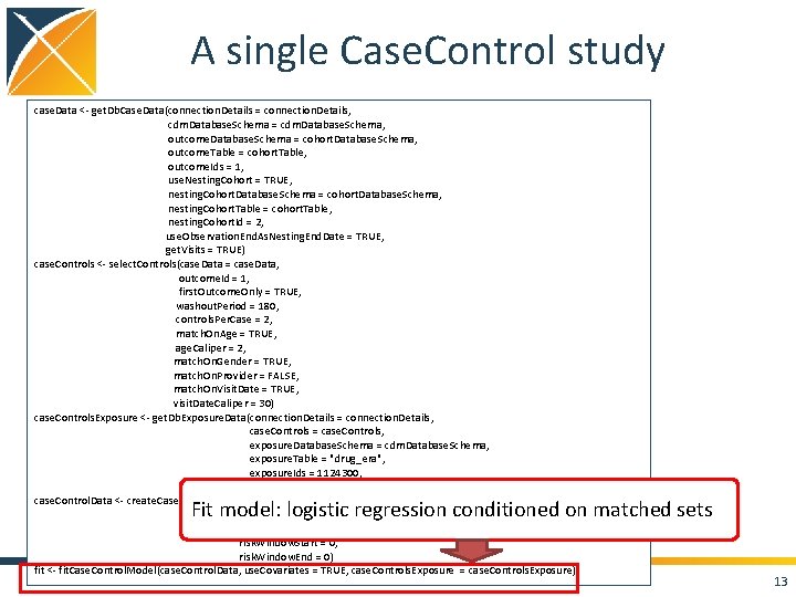 A single Case. Control study case. Data <- get. Db. Case. Data(connection. Details =